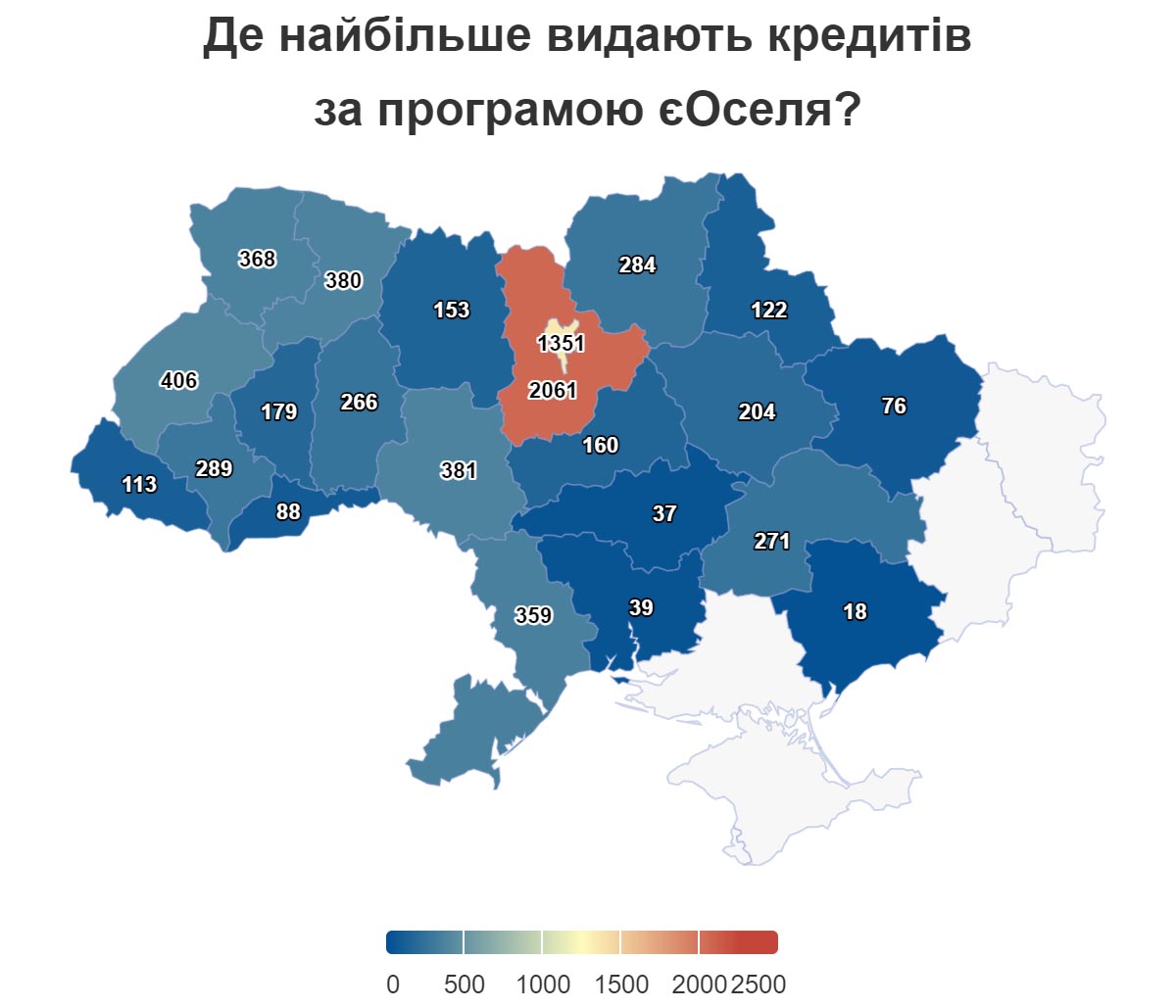 Лише 1% заявок за програмою єОселя отримали пільгові кредити