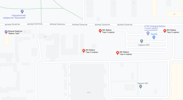 Все дома Файна Таун добавлены в Google Maps