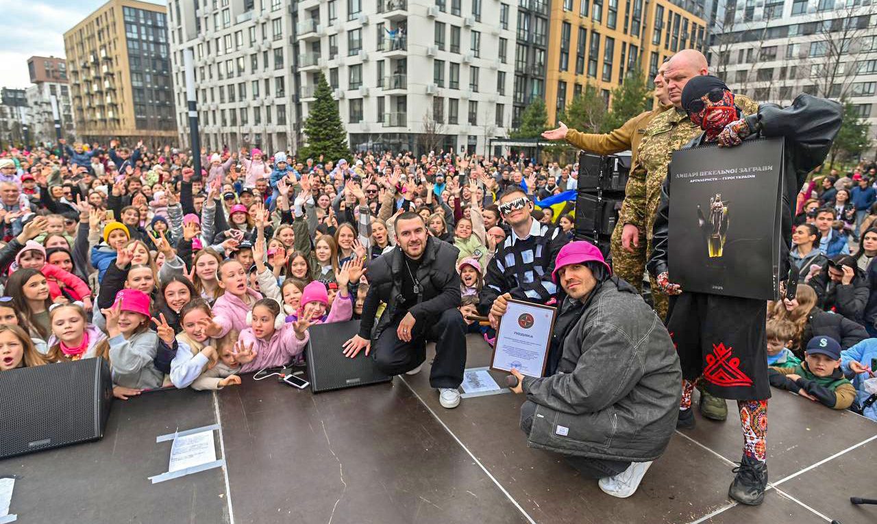 Благодійний концерт Kalush Orchestra у «Файна Таун» зібрав майже удвічі більше, ніж планувалося